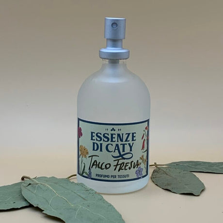 acqua profuma tessuti Talco e Fresia