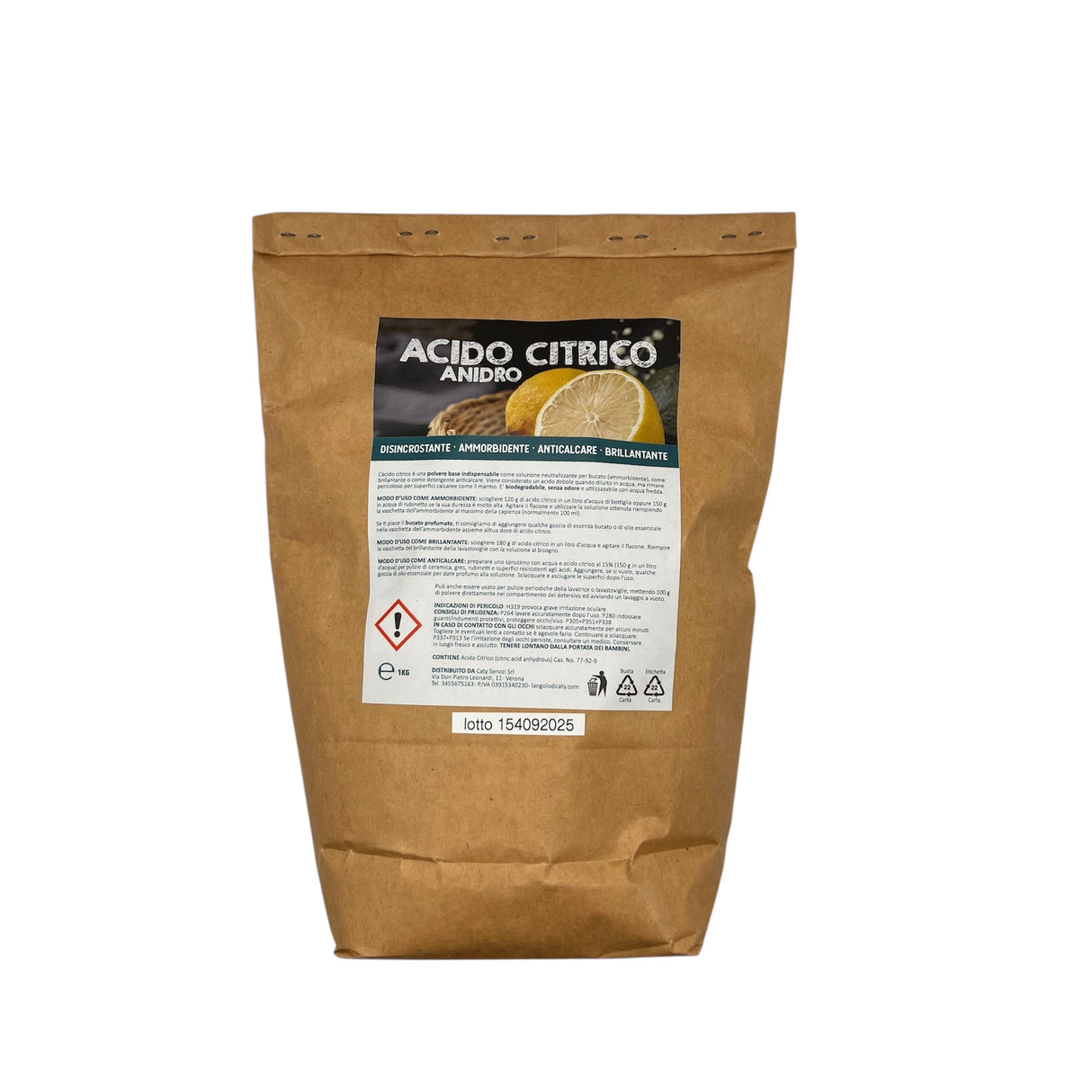 Acido citrico puro anidro L'ANGOLO DI CATY