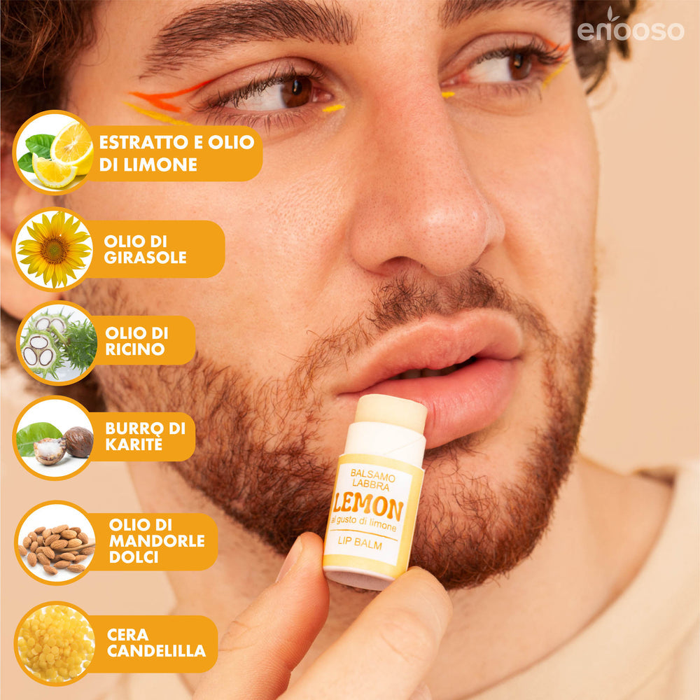Balsamo labbra lemon ENOOSO