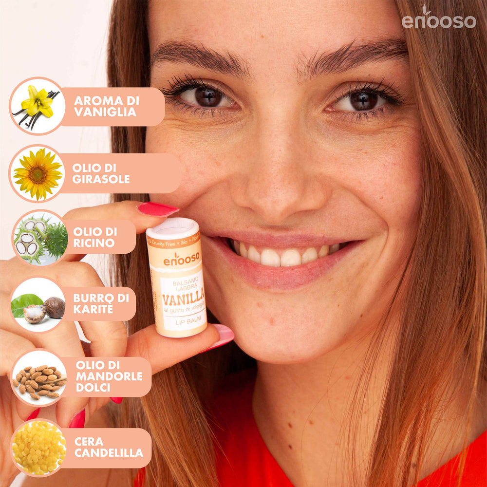 Balsamo labbra vanilla ENOOSO