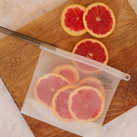 busta in silicone per alimenti 1l set 2 pz