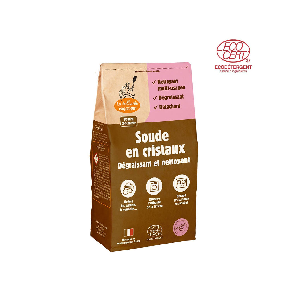 Cristalli di soda carbonato di sodio 500 g