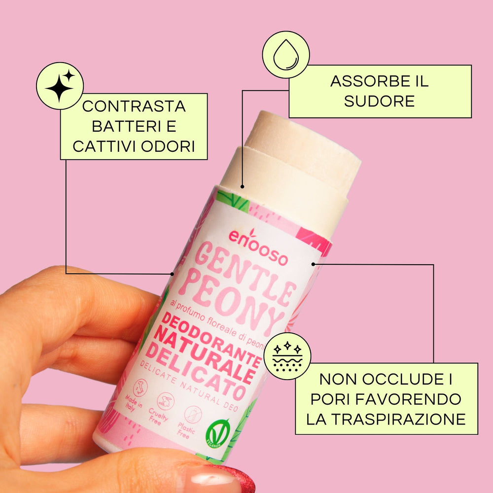 Deodorante Solido Gentle Peony ENOOSO