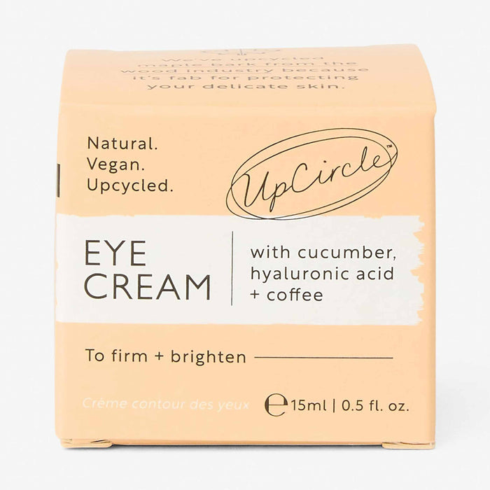 EyeCreamwithCucumber_HyaluronicAcid_Coffee_Upcircle