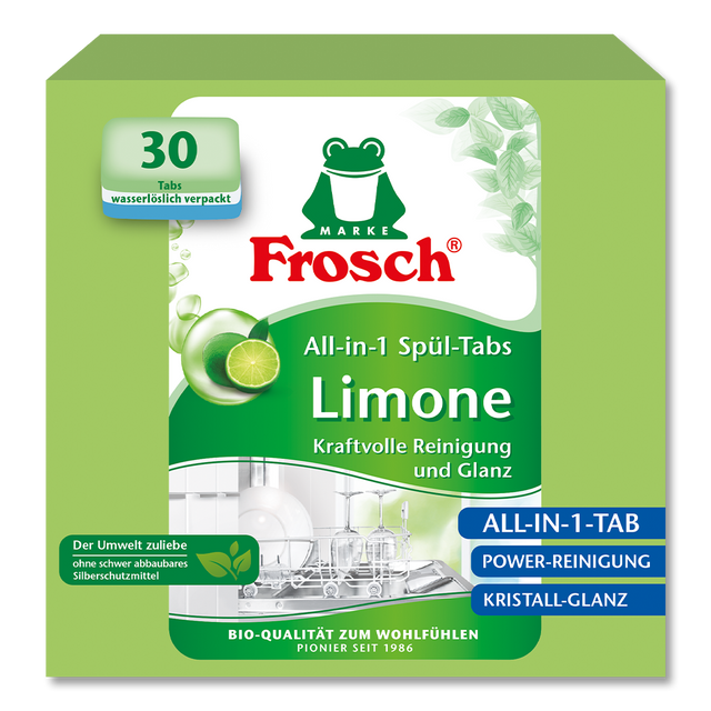 Frosch Spuel Tabs Limone