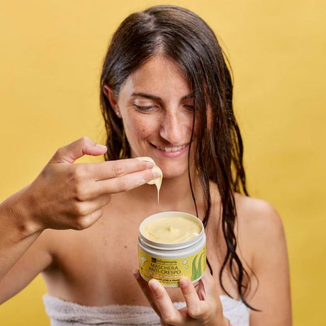 maschera capelli anti crespo LA SAPONARIA