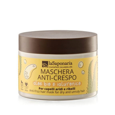 maschera capelli anti crespo LA SAPONARIA