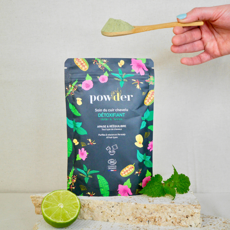 Maschera capelli in polvere detox ayurvedica POWDER