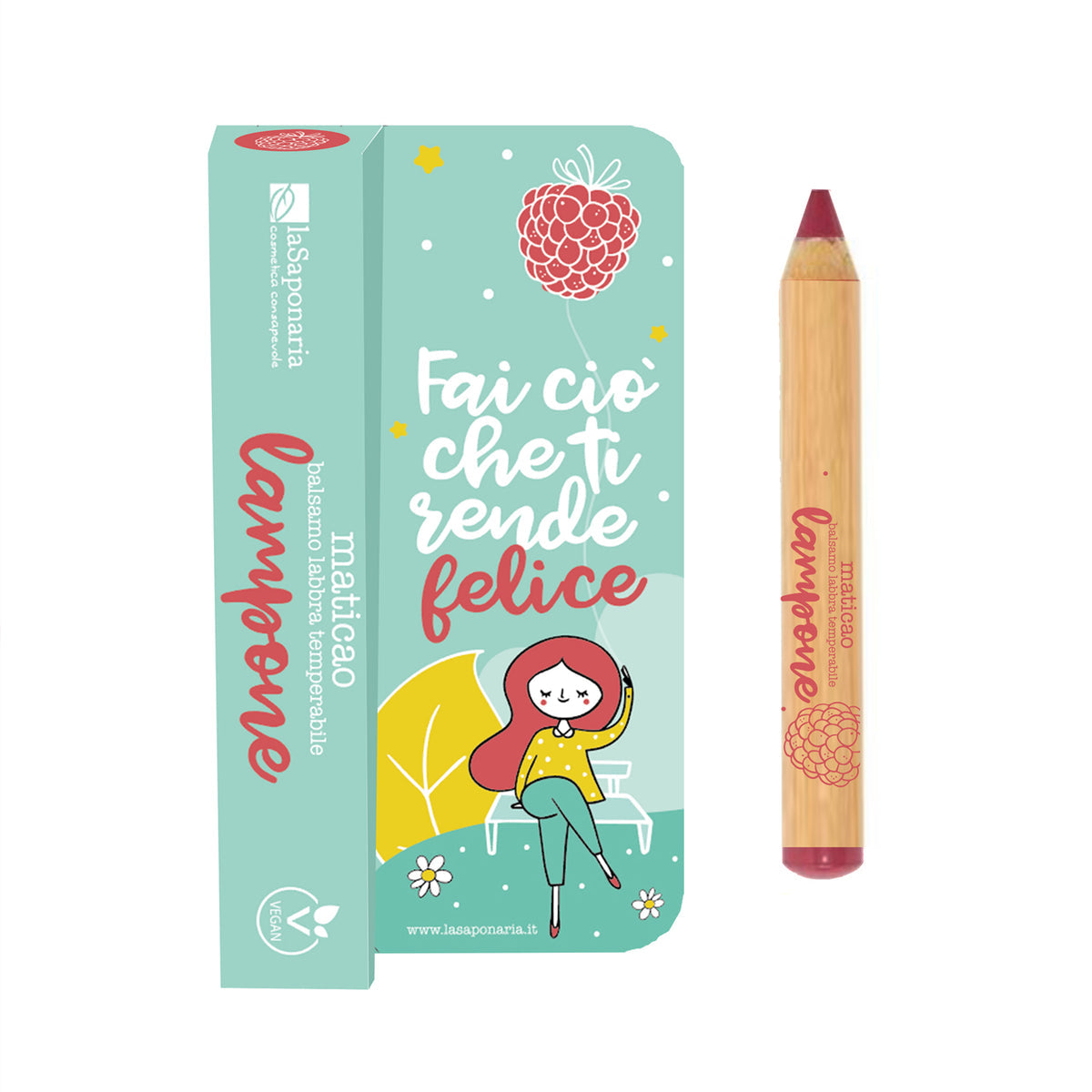 Maticao lampone balsamo labbra LA SAPONARIA