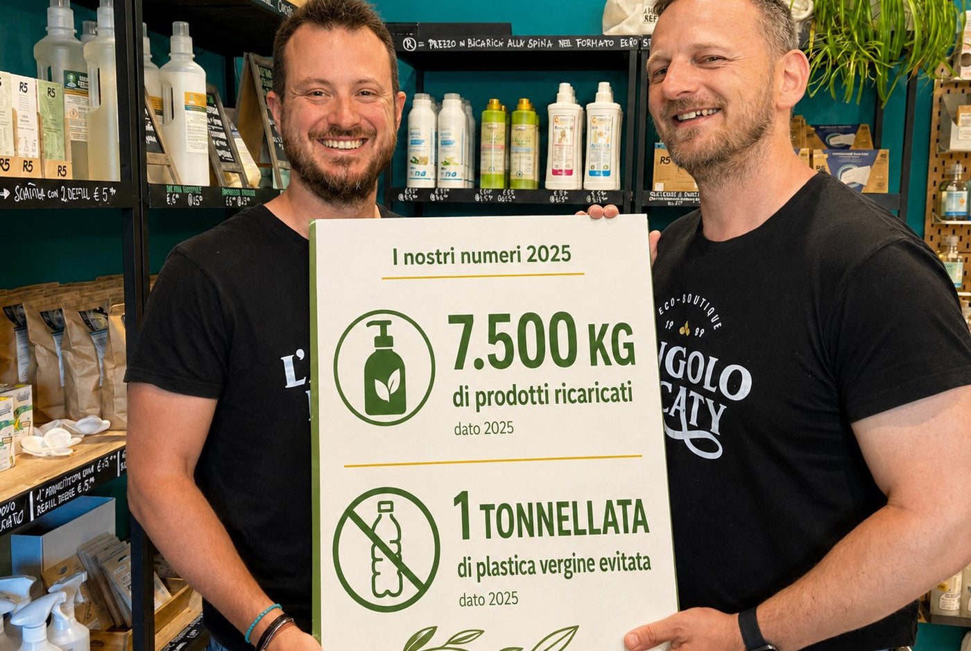 Angolo di Caty negozio di detersivi ecologici sfusi e alla spina a Verona