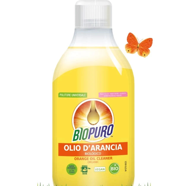 Pulitore universale all'olio di arancia bio Biopuro