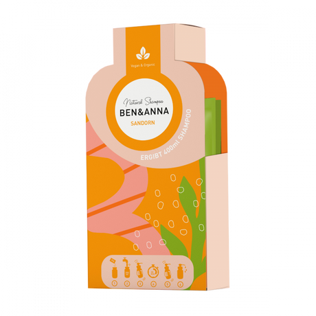 Shampoo in fiocchi da sciogliere Olivello Spinoso BEN & ANNA