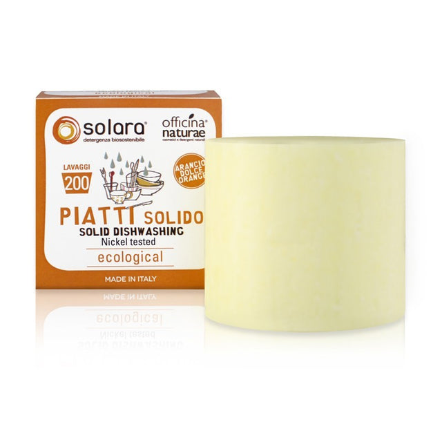 Solara piatti solido arancio dolce