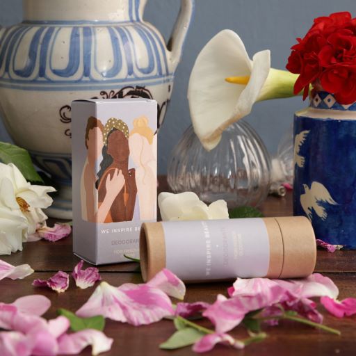 We Inspire beauty deodorante fiori