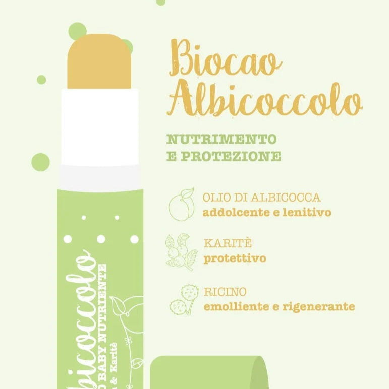biocao labbra albicoccolo LA SAPONARIA