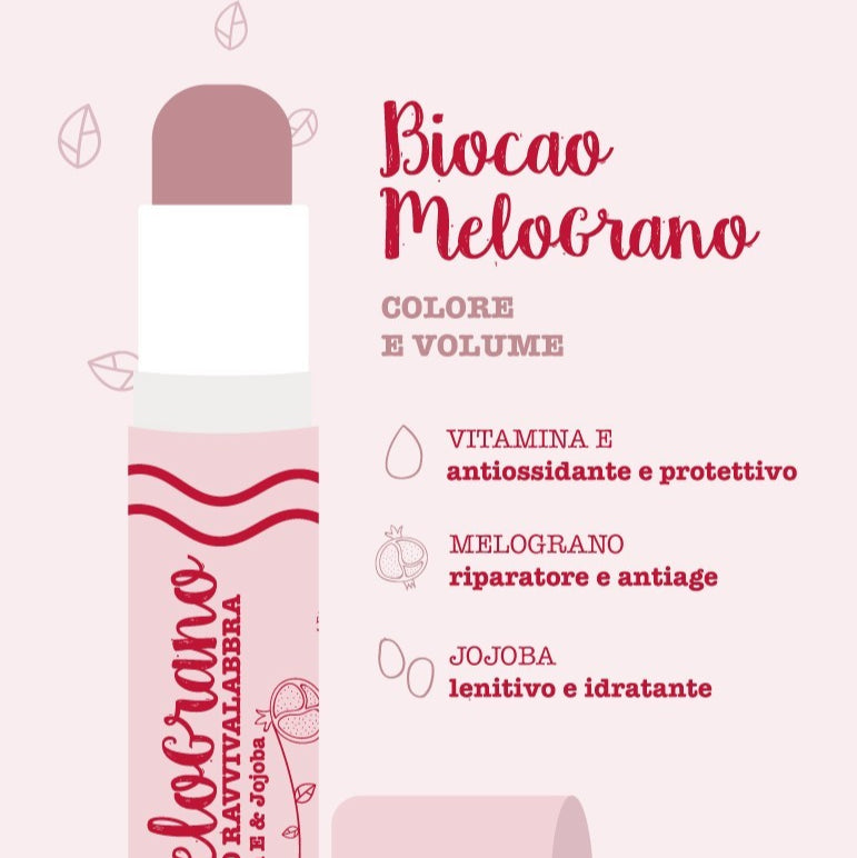 biocao labbra melograno LA SAPONARIA