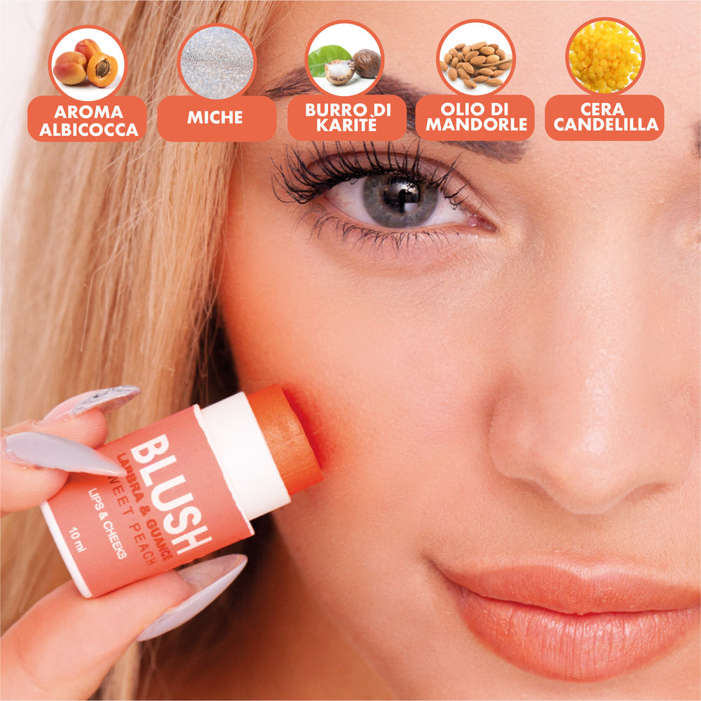 blush solido sweet peach ENOOSO