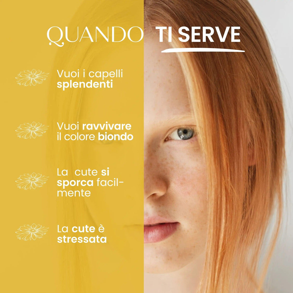 Shampoo balsamo solido schiarente illuminante SENSO NATURALE