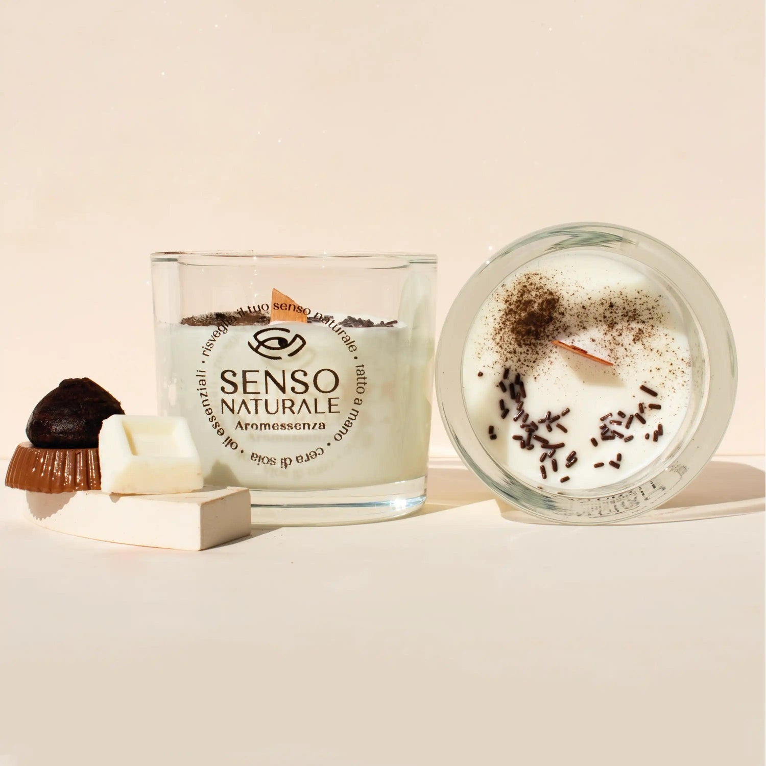 Candela naturale Cioccolato SENSO NATURALE