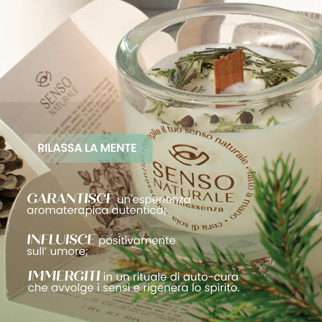 Candela naturale Equilibrio SENSO NATURALE