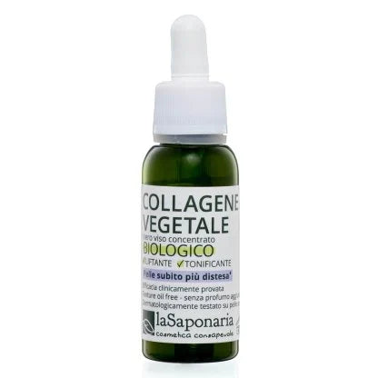 collagene vegetale bio siero viso LA SAPONARIA