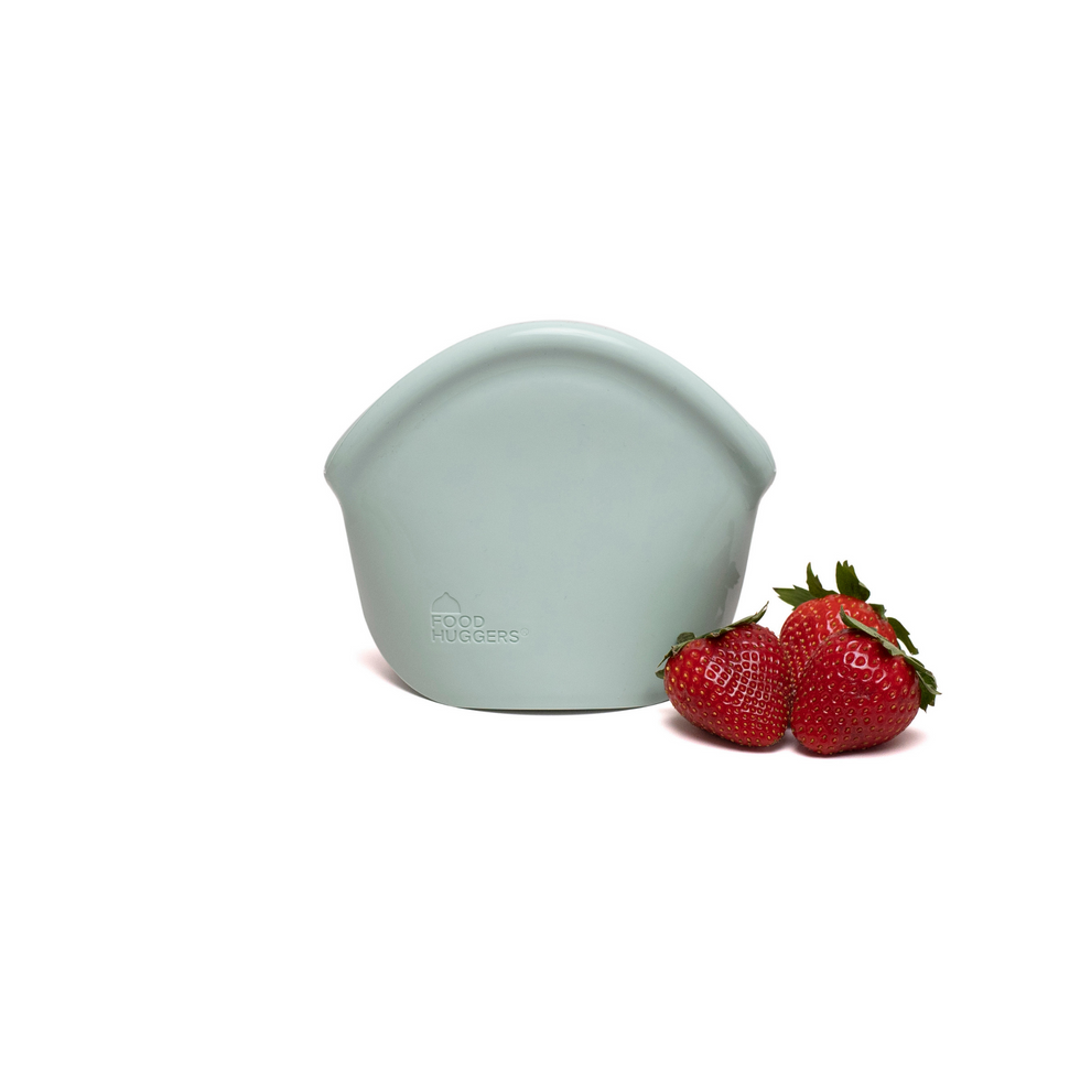 Contenitore in silicone 400 ml azzurro FOOD HUGGERS