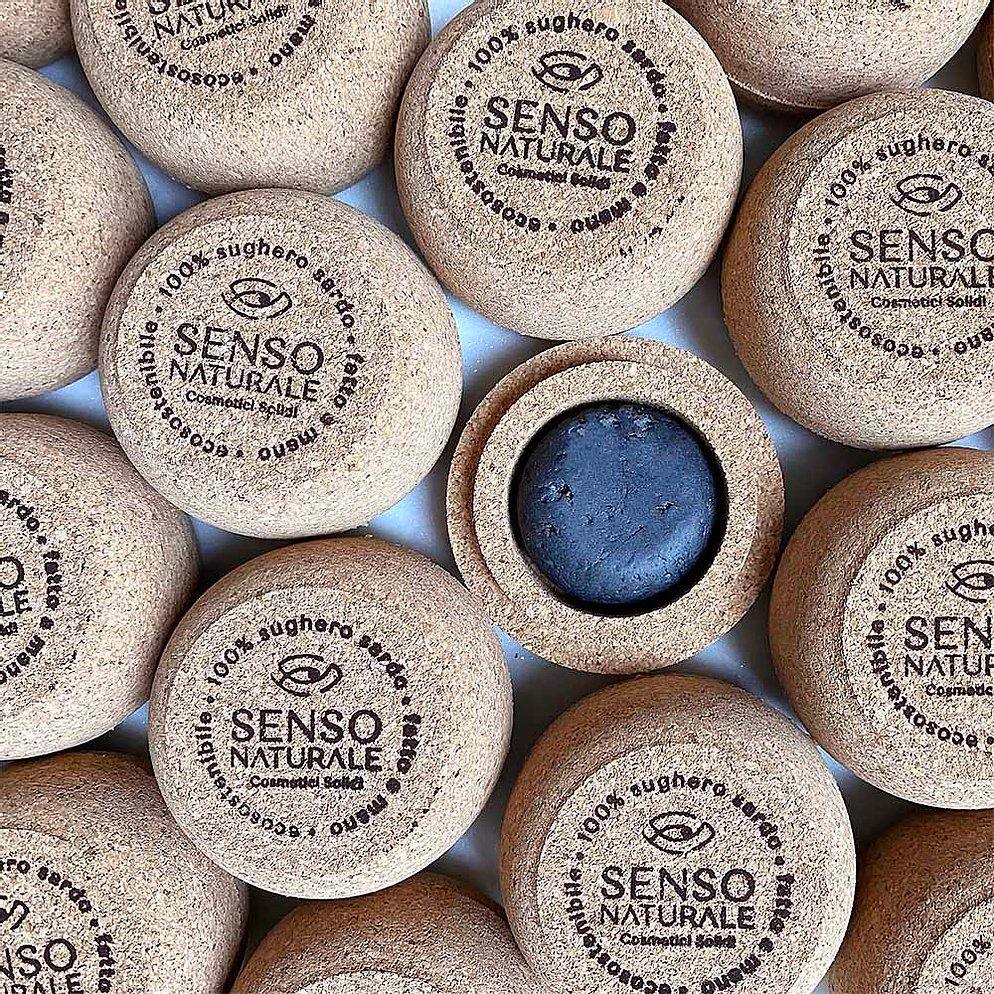 Contenitore piccolo in sughero SENSO NATURALE