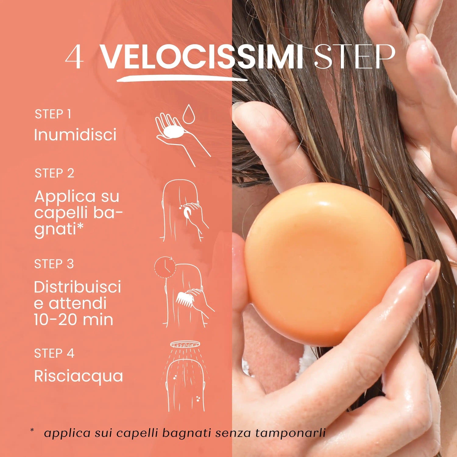 Cowash capelli solido riparatore SENSO NATURALE