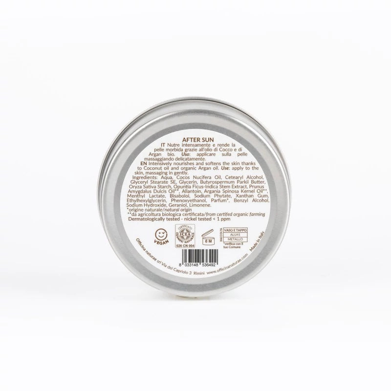 Crema fluida doposole in latta OFFICINA NATURAE