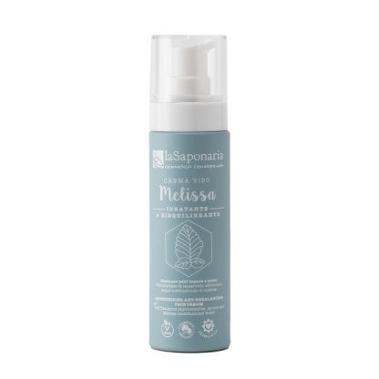 Crema viso idratante riequilibrante melissa LA SAPONARIA