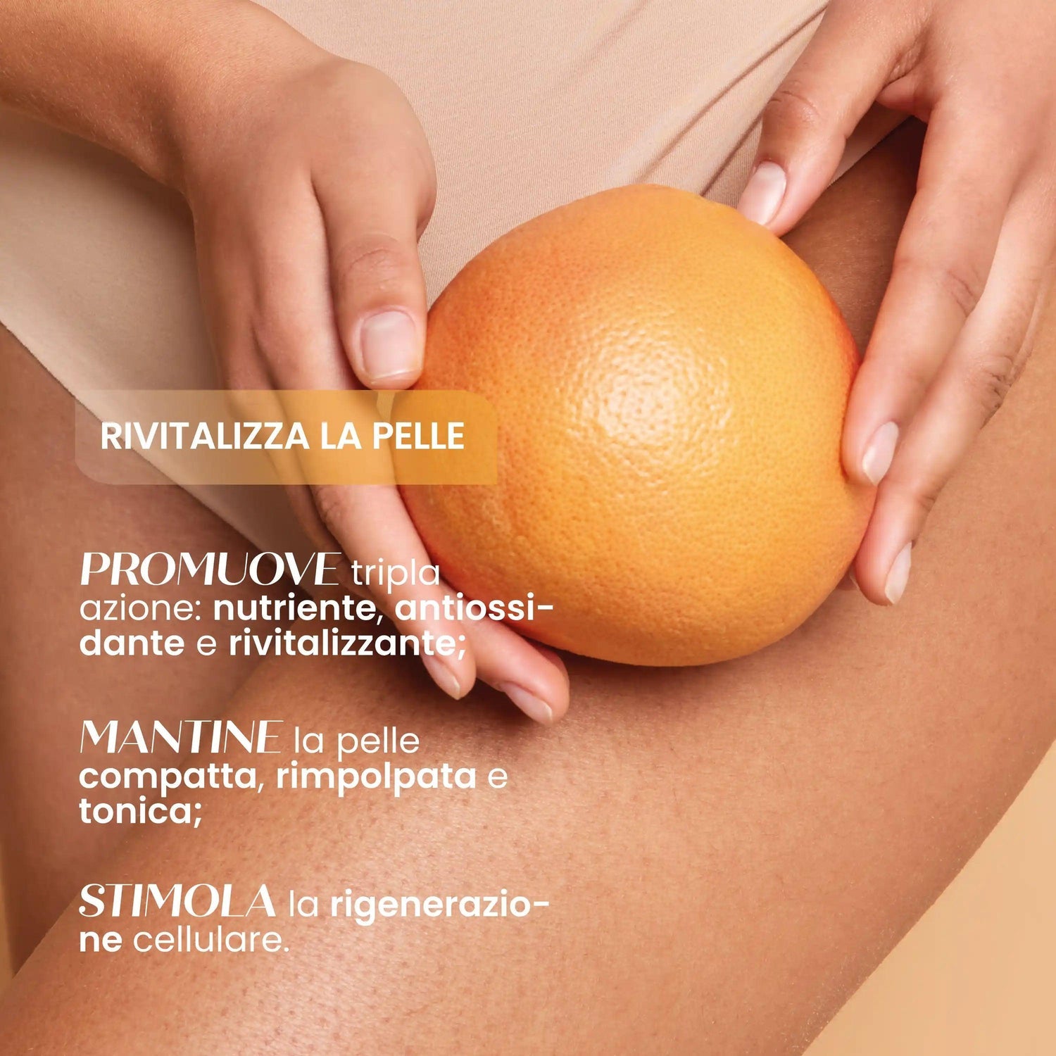 Olio corpo solido rivitalizzante SENSO NATURALE