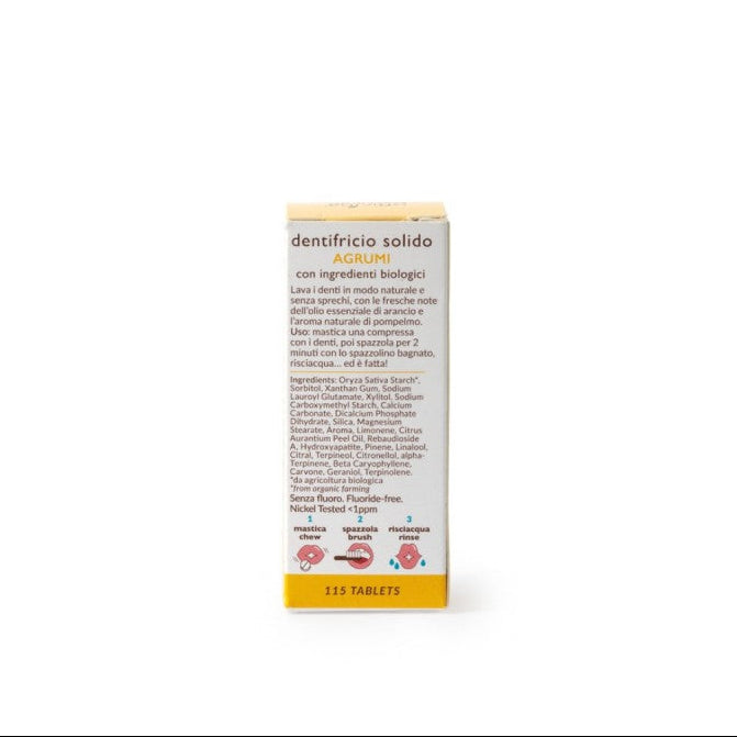 Dentifricio solido agli agrumi OFFICINA NATURAE