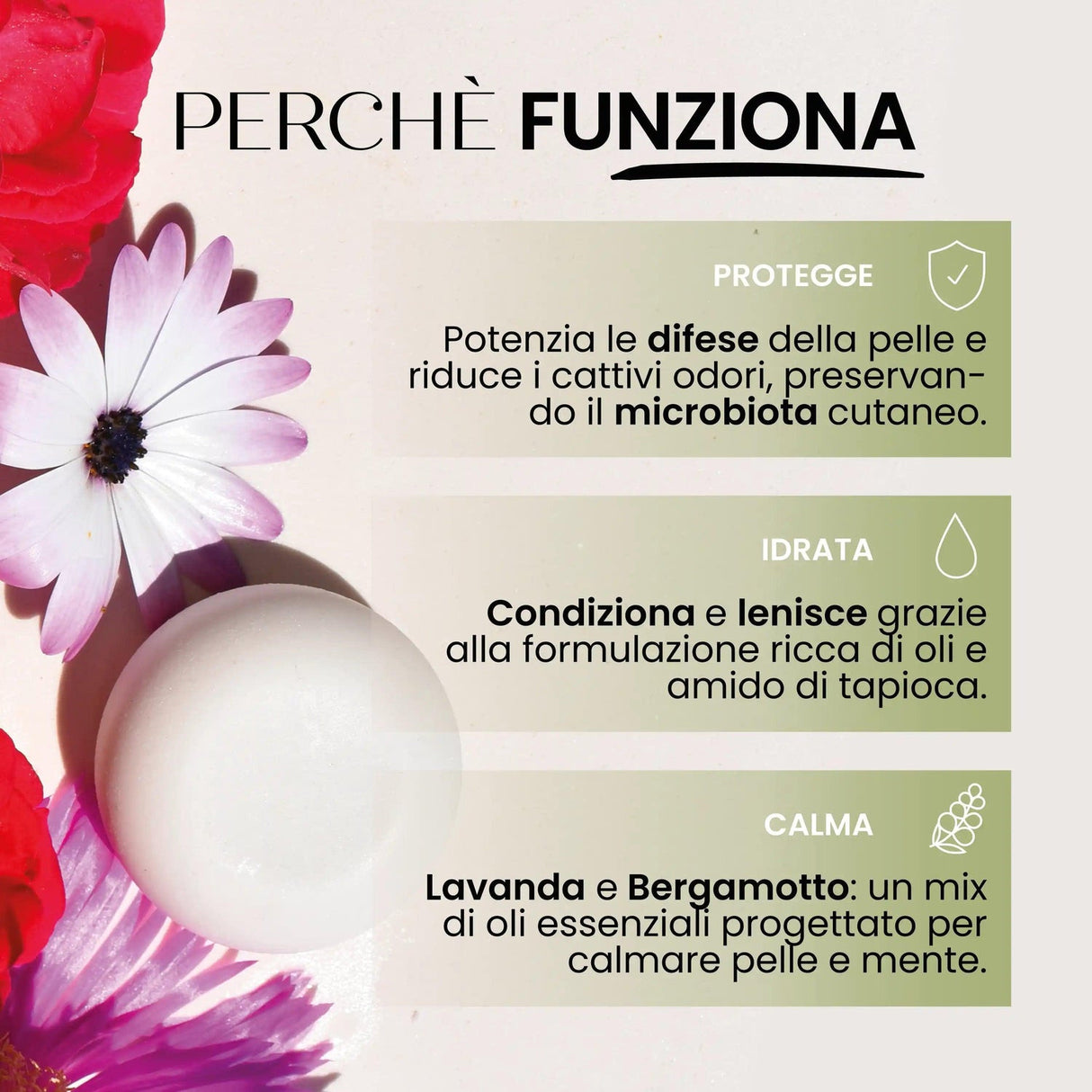 Deodorante solido Originale SENSO NATURALE