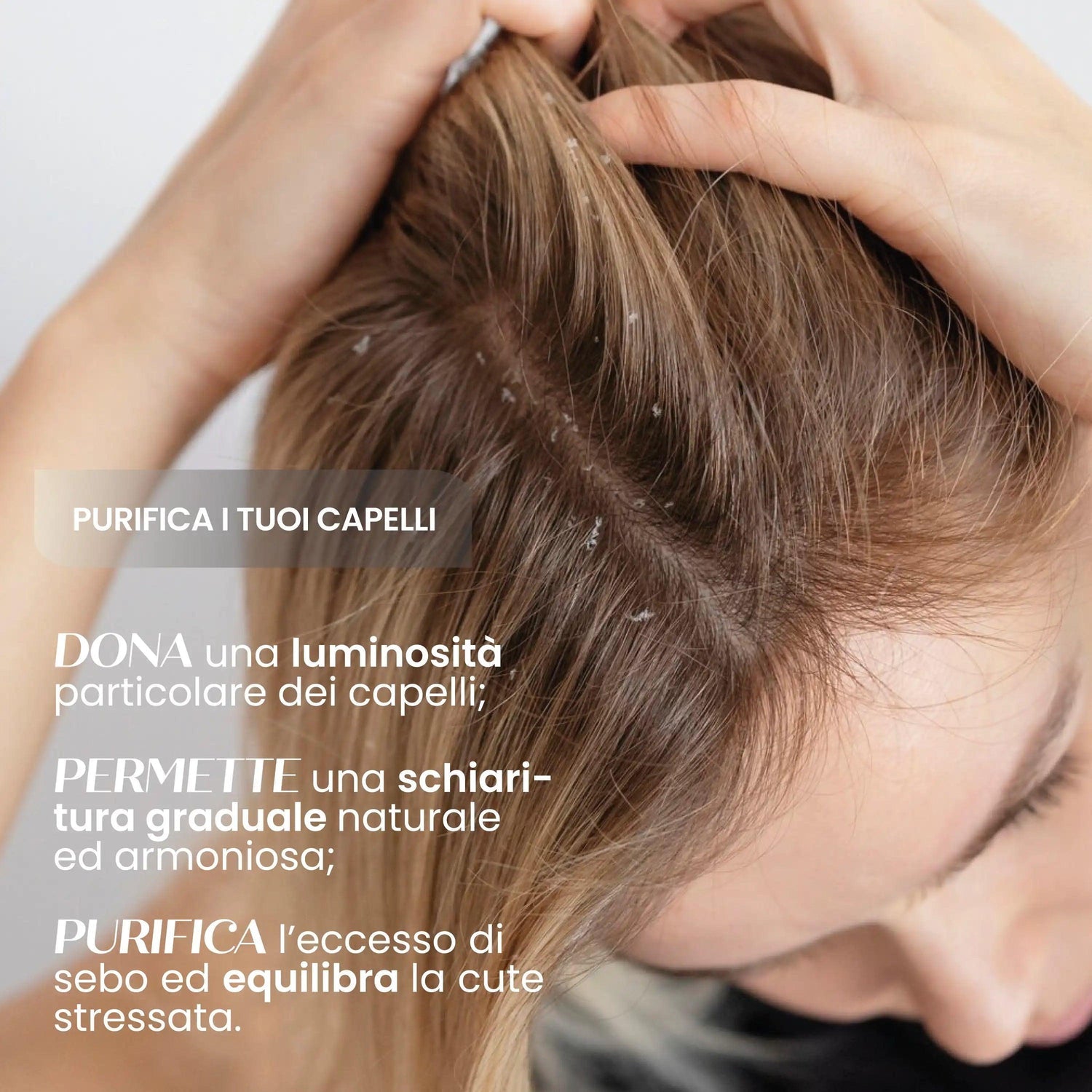 Shampoo balsamo solido detox antiforfora SENSO NATURALE