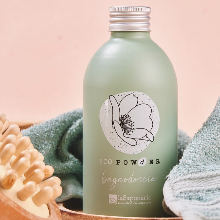 Dispenser eco bagnodoccia alluminio LA SAPONARIA