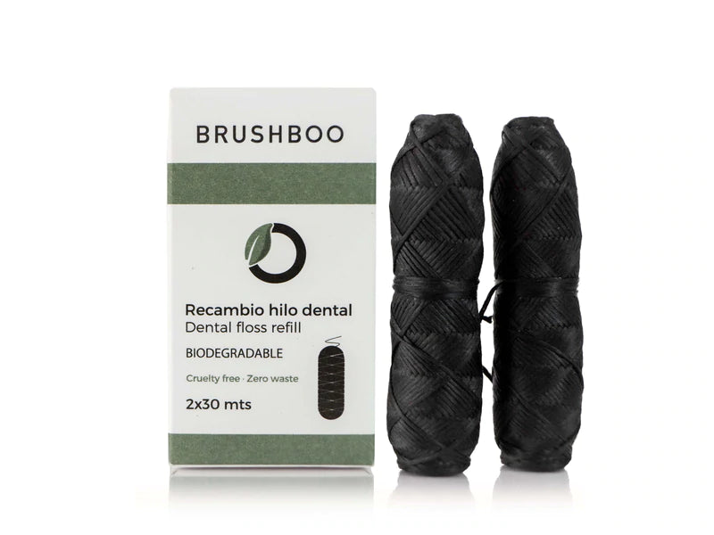 Filo interdentale naturale refill 60 mt BRUSHBOO