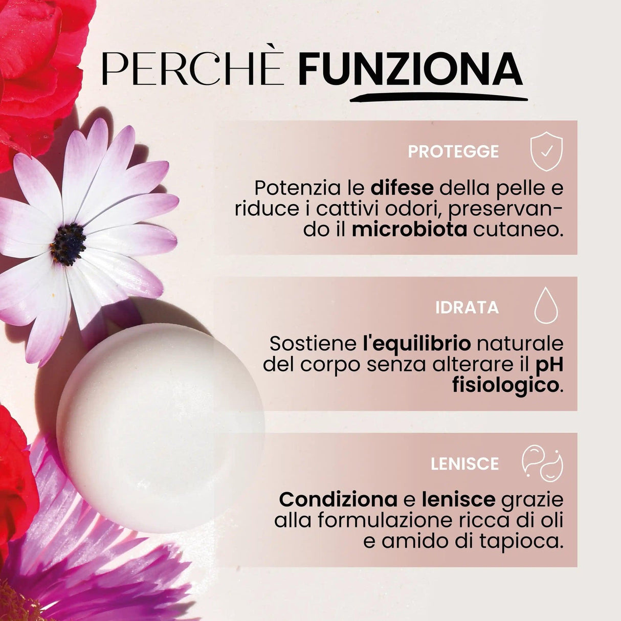 Deodorante solido Delicato SENSO NATURALE