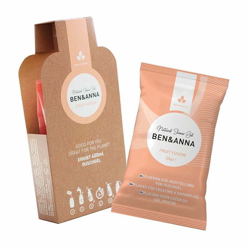Fruit Fusion gel doccia in fiocchi da sciogliere BEN & ANNA