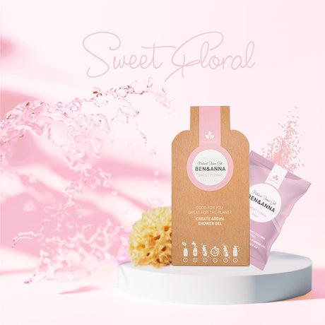 Sweet Floral gel doccia in fiocchi BEN & ANNA