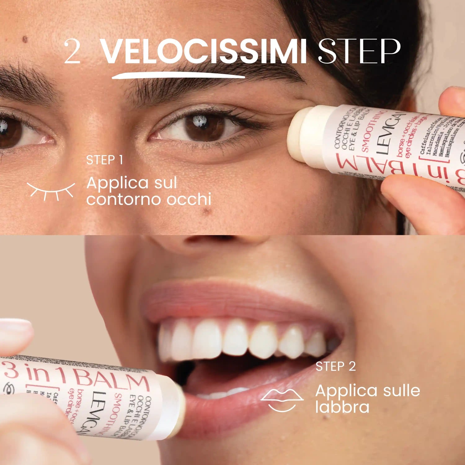 Contorno occhi labbra solido levigante SENSO NATURALE