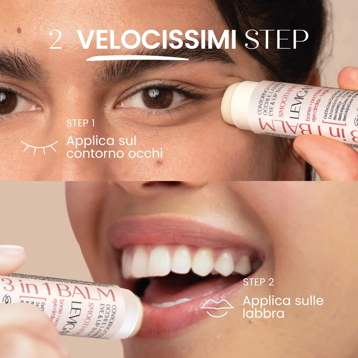 Contorno occhi labbra solido levigante SENSO NATURALE