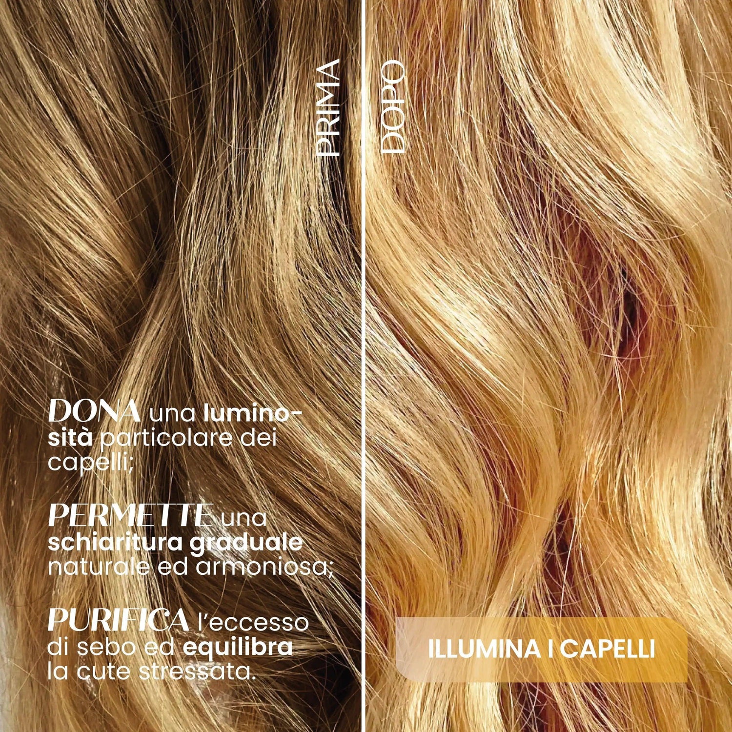 Shampoo solido schiarente illuminante SENSO NATURALE