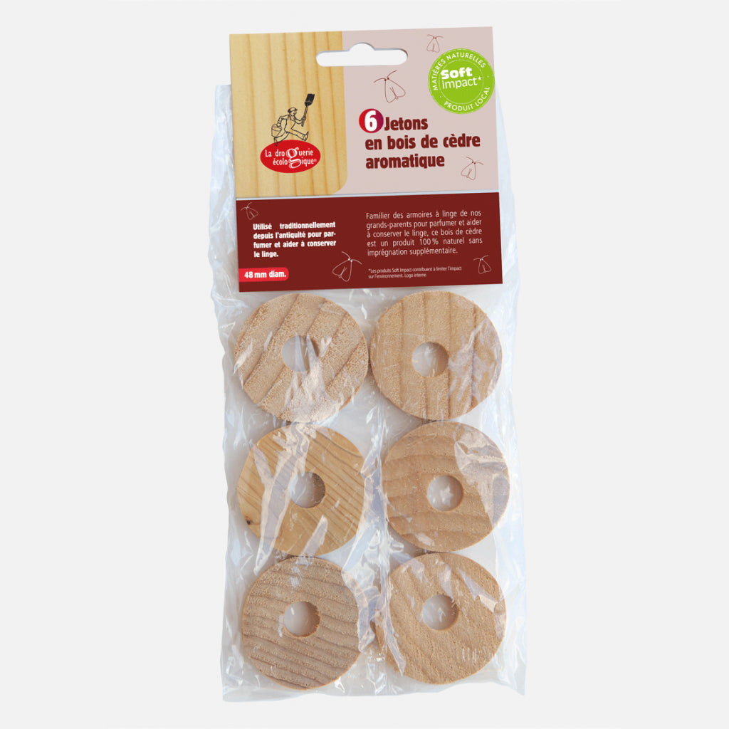 Cedro atlantico 6 dischetti LA DROGUERIE ECOLOGIQUE