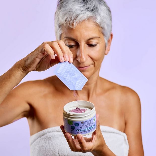 maschera capelli anti giallo LA SAPONARIA