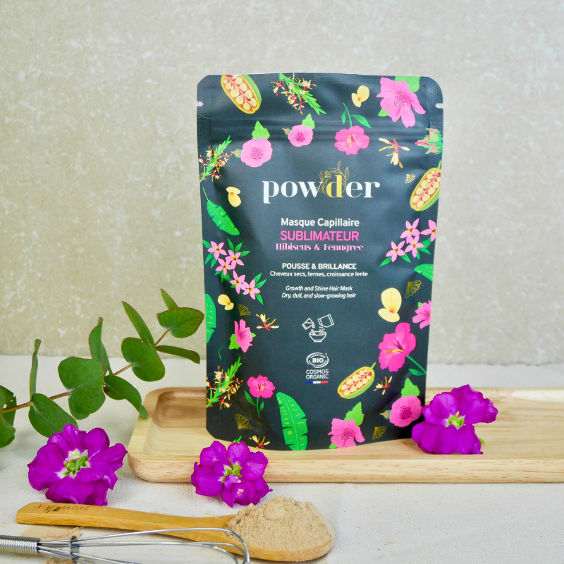 Maschera capelli in polvere illuminante ayurvedica POWDER