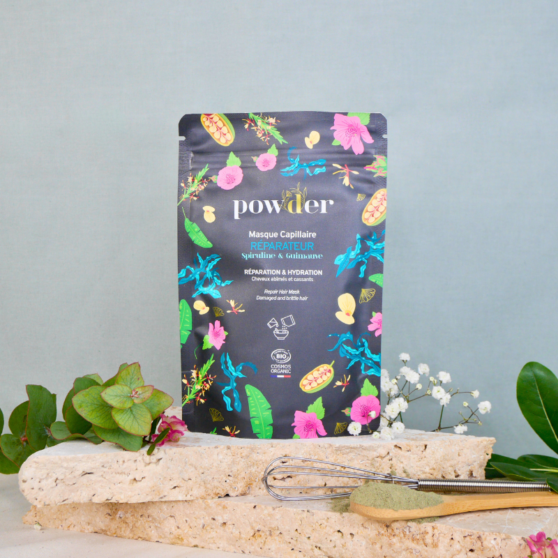 Maschera capelli in polvere riparatrice ayurvedica POWDER