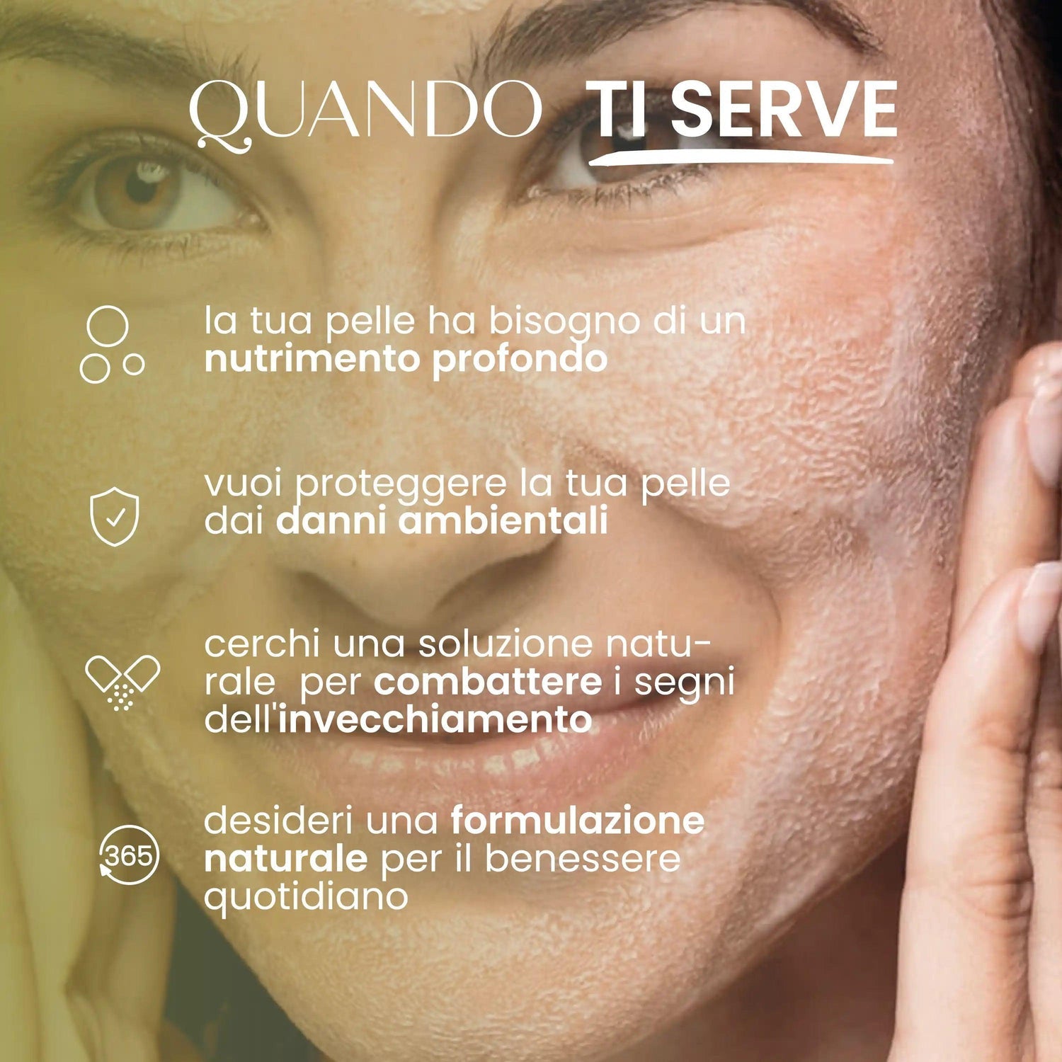 Detergente mousse viso solida rigenerante SENSO NATURALE