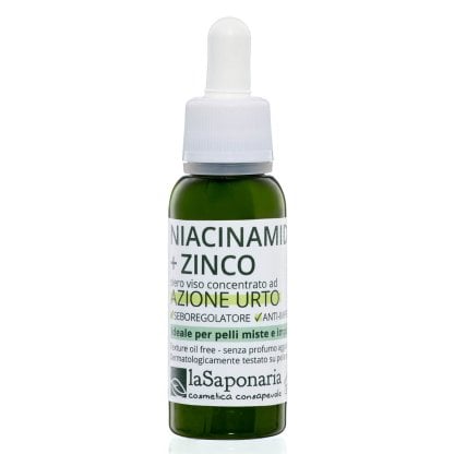 Niacinamide + zinco siero viso LA SAPONARIA