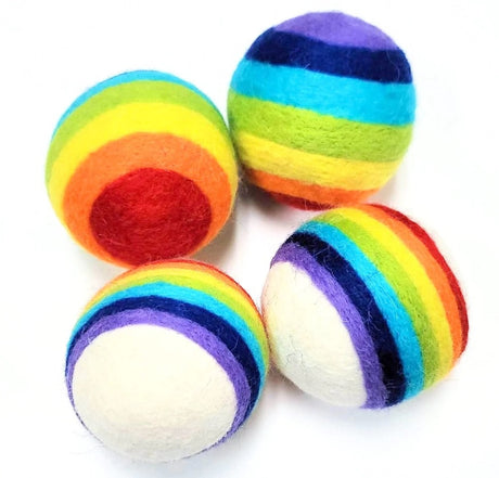 Palle per Asciugatrice Arcobaleno 4 pz