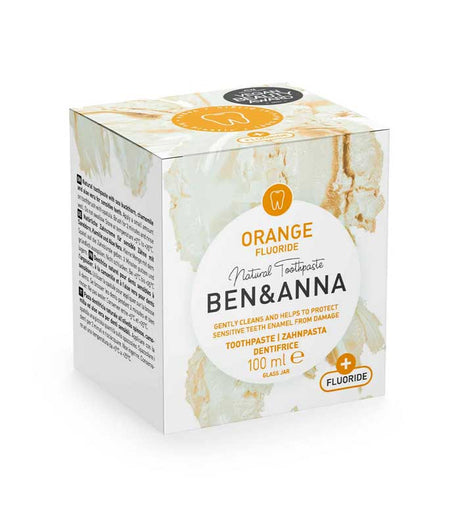 Dentifricio in crema Orange con fluoro BEN & ANNA
